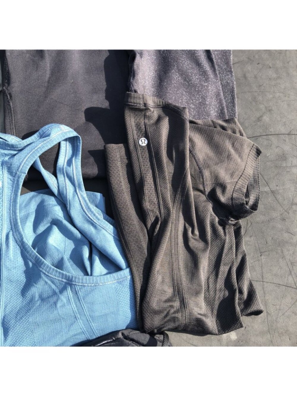 Lululemon & Gymshark Athletic Leggings Tops Sports Bra Mixed Sizes LOT OF 12 - Picture 8 of 11